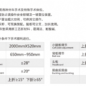 A300豪華型手術(shù)臺